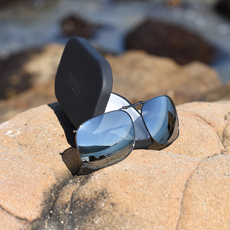 Clip-ons_SQR_2-56_Gunmetal_SilverMirror_L318V